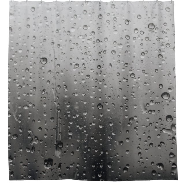 Regen Duschvorhang (Vorderseite)