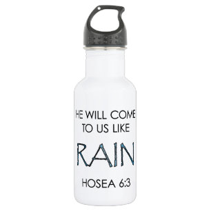 Regen Edelstahlflasche