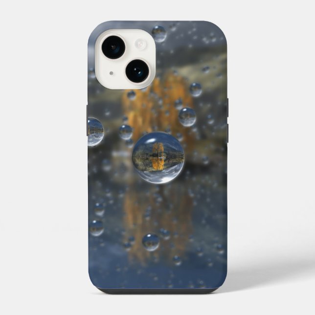 Regen im Glen-iPhone-Fall iPhone Hülle (Rückseite)