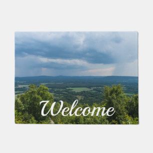 Regen kommt zu Petit Jean Welcome Doormat Fußmatte