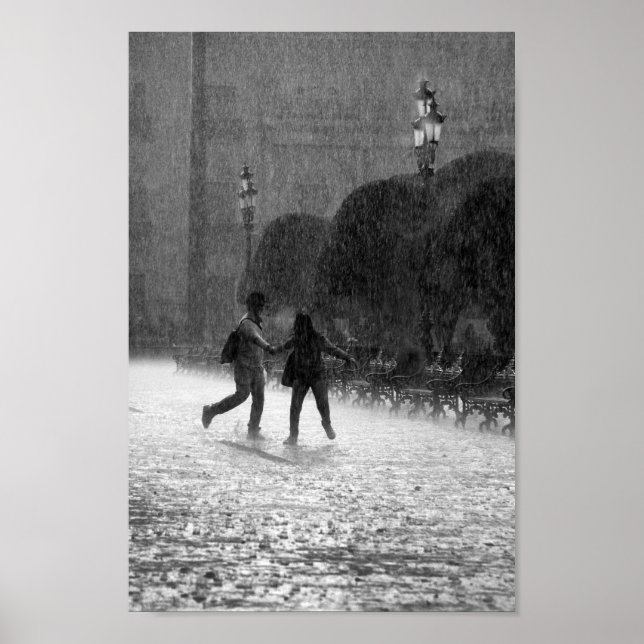 Regen Poster (Vorne)