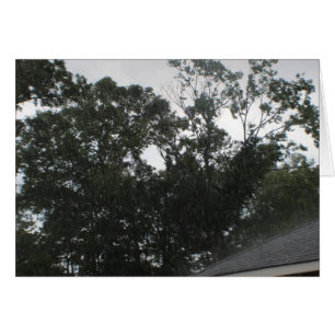 Regen-Regen gehen weg