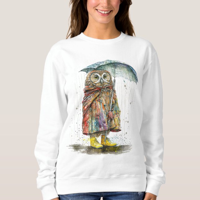 Regen Regen weg Sweatshirt (Vorderseite)