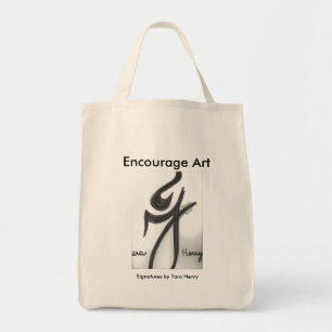 "Regen Sie Kunst" die Bio Tasche an, die