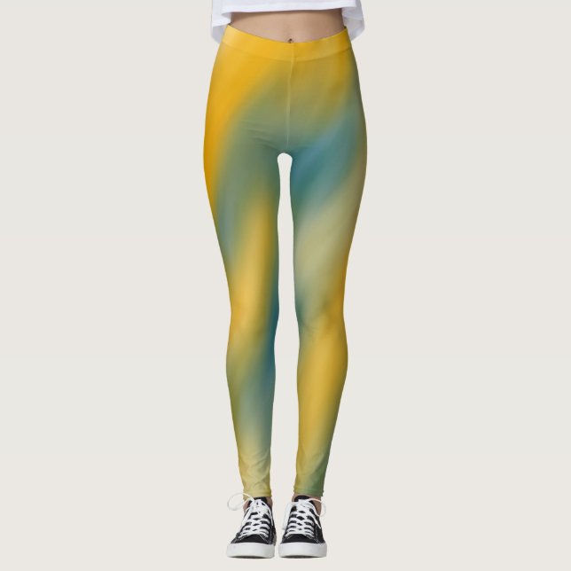 Regen Sonnenschein Leggings (Vorderseite)