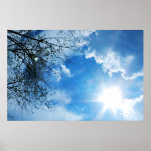 Regen Sonnenschein Poster