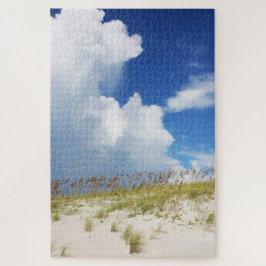 Regen über die Düne Puzzle
