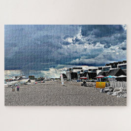Regen über Hythe Fisherman's Beach Puzzle
