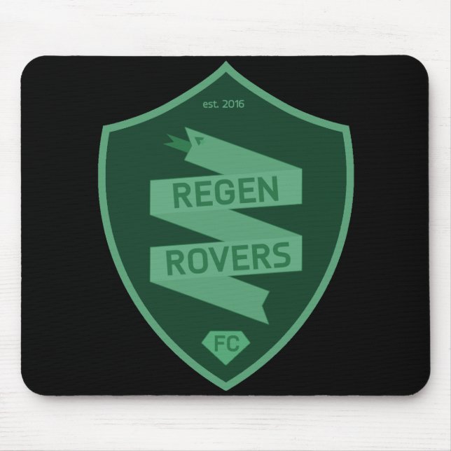 Regen-Vagabund-Mausunterlage Mousepad (Vorne)