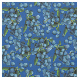 Regen von Blaubeeren Stoff