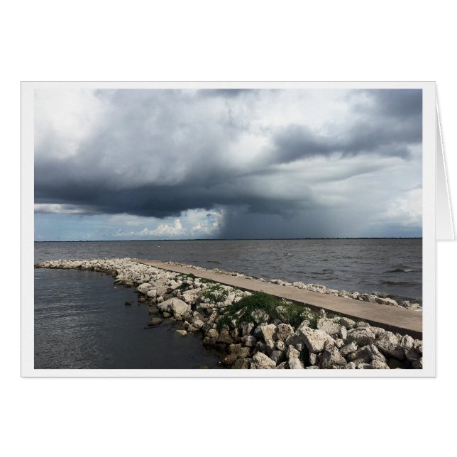 Regen von Palacios Bay, Palacios, Texas (Vorderseite (Horizontal))