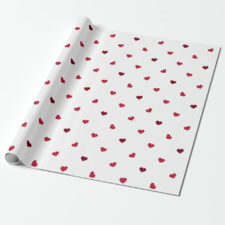 Regen von Tiny Hearts niedliches Geschenk der Lieb Geschenkpapier