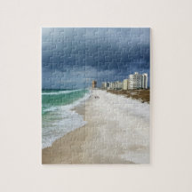 Regen-Wolken über Panama-Stadt Strand, Florida