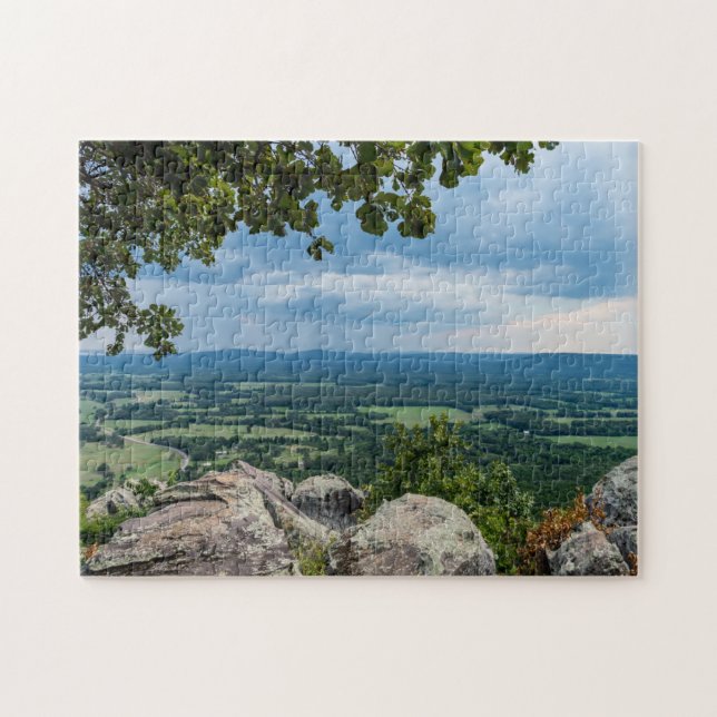 Regen zu Petit Jean geleitet Puzzle (Horizontal)