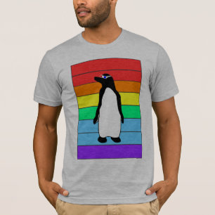 Regenbogen3d penguin-T-Shirt T-Shirt