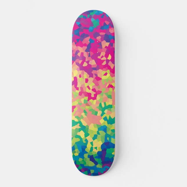 Regenbogen 15 skateboard (Vorderseite)