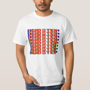 Regenbogen 3D Dubstep T-Shirt
