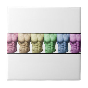 Regenbogen-Abs-Kachel Fliese