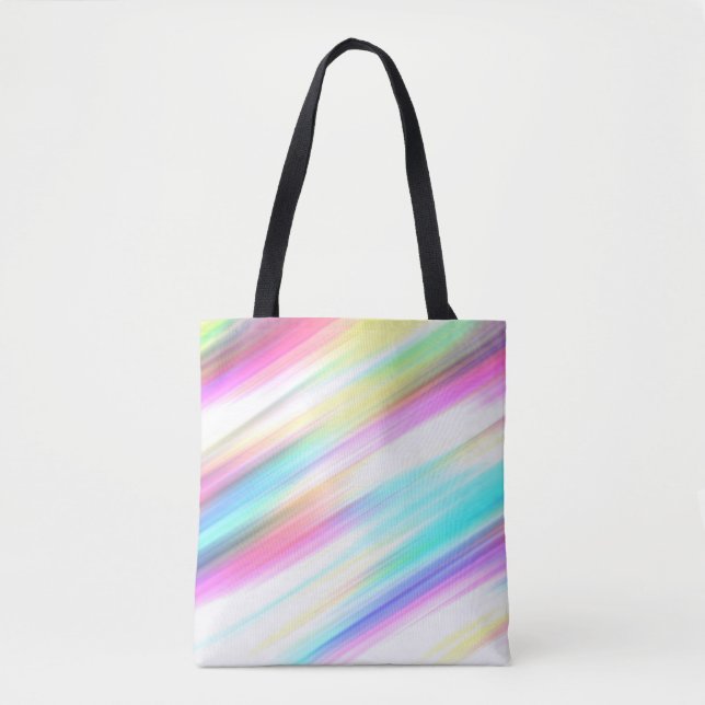 Regenbogen-Abstrakt-Tasche (Vorderseite)