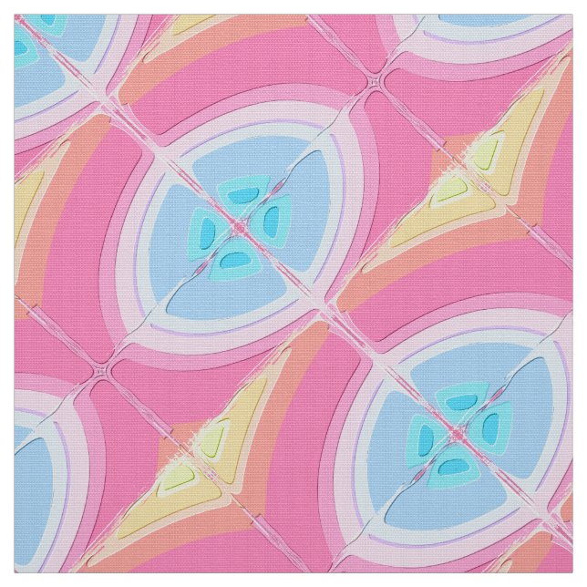 Regenbogen abstraktes buntes Stoffmuster Stoff (Muster)