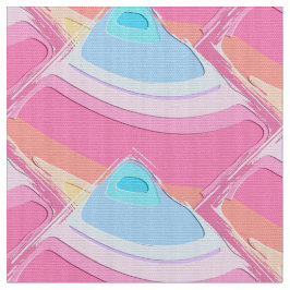 Regenbogen abstraktes Stoffmuster Stoff