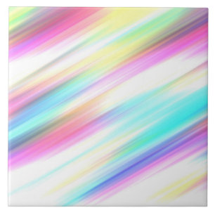 Regenbogen-Abstraktes Tile Fliese