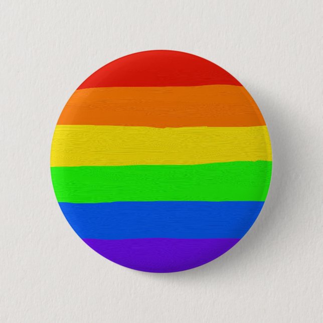 Regenbogen-Abzeichen Button (Vorderseite)