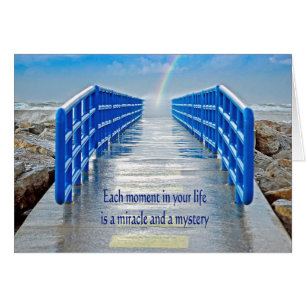 Regenbogen am Ende des Pier