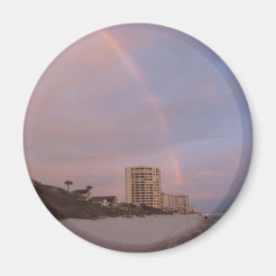 Regenbogen an Daytona- Beachmagneten Magnet