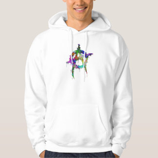 Regenbogen-Anarchie-Symbol Hoodie