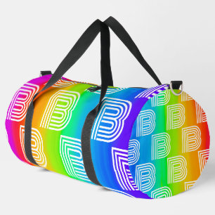Regenbogen-Anweisung Duffle Bag