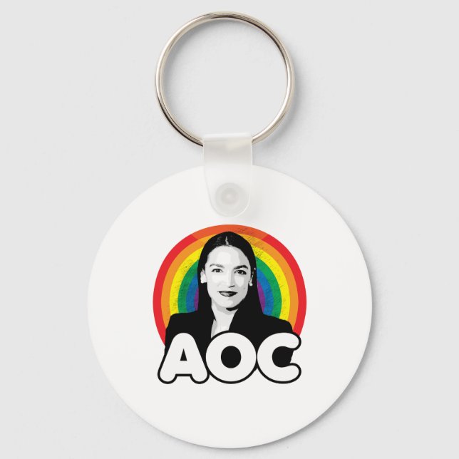 Regenbogen AOC Schlüsselanhänger (Vorderseite)