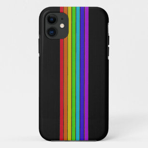Regenbogen auf schwarzem iPhone 5 Kasten Case-Mate iPhone Hülle