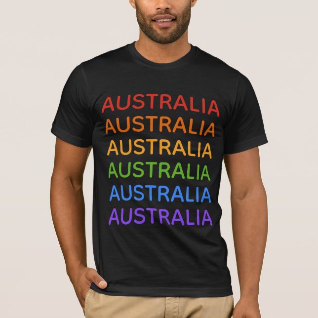Regenbogen Australien Shirts und Jacken (Vorderseite)