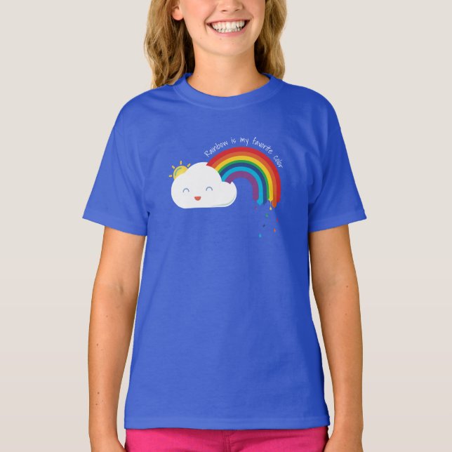 Regenbogen-Auswahl T-Shirt (Vorderseite)
