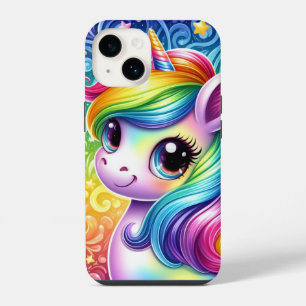 Regenbogen-Baby-Einhorn-iPhone-14-Hülle iPhone 14 Hülle