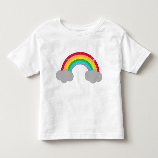 Regenbogen-Baby Kleinkind T-shirt (Vorderseite)