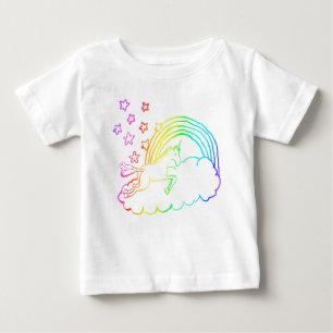 Regenbogen Baby T-shirt