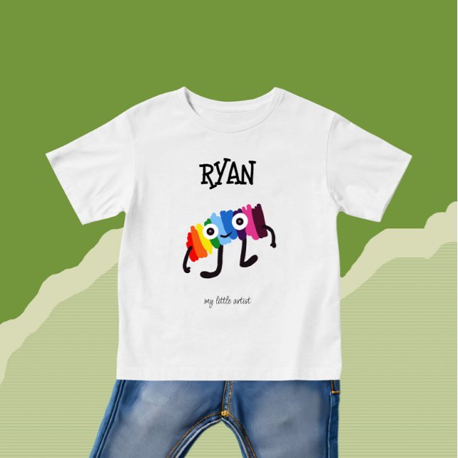 Regenbogen Baby T-shirt (Von Creator hochgeladen)