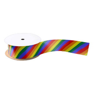Regenbogen-Band des Stolz-LGBT Satinband