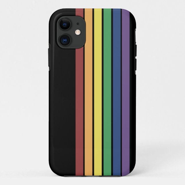 Regenbogen-Bar iPhone 5 Fall Case-Mate iPhone Hülle (Rückseite)
