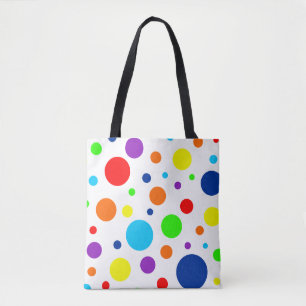 Regenbogen beschmutzt Taschen-Tasche
