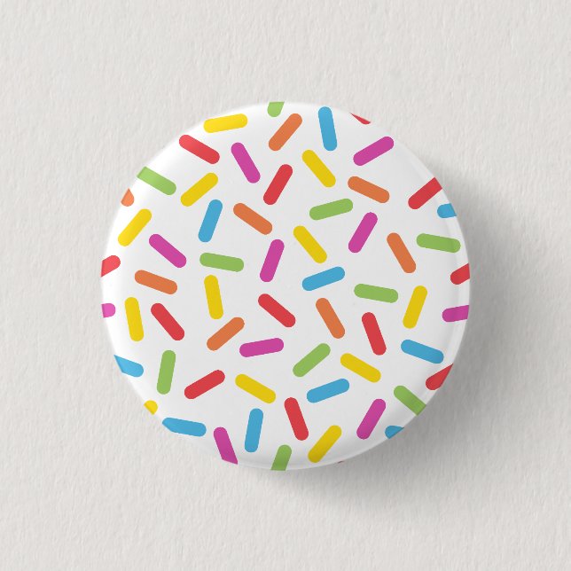 Regenbogen besprüht button (Vorderseite)