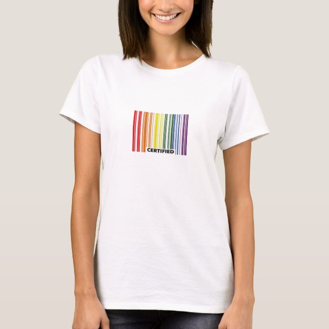 Regenbogen bestätigt T-Shirt (Vorderseite)