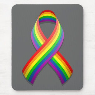 Regenbogen-Bewusstseins-Band Mousepad