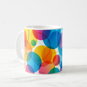 Regenbogen-Blase Kaffeetasse