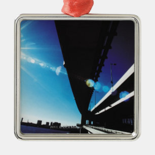 Regenbogen-Brücke, Tokyo Ornament Aus Metall