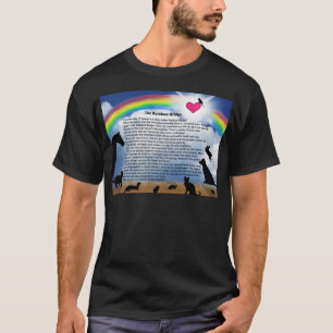 Regenbogen-Brücken-Gedicht T-Shirt