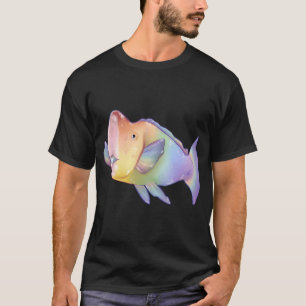 Regenbogen-Buckelkopf-Papageienfisch T-Shirt