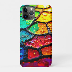 Regenbogen-Buntglas Nahaufnahme Kunst Case-Mate iPhone Hülle